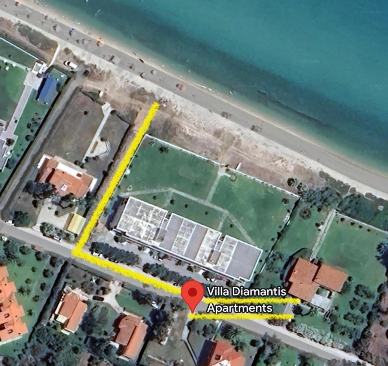 Villa Diamantis Apartments Hanioti Bagian luar foto